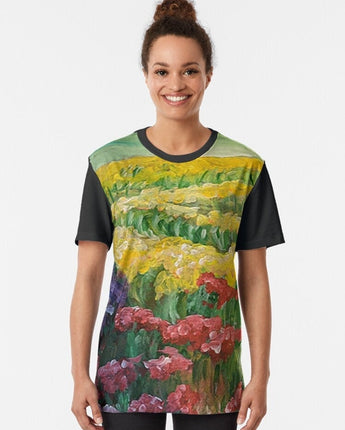 Enchanting Graphic | Design T-Shirt | Growing Garden Design | Comfort Colors | Daisy T-shirt | Grow Daisy tee | Gardening Shirt