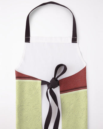 Cooking Apron for Chef | 3 Color Retro | Mid Century Modern Apron | Retro Beige | Orange | Teal | Chef's Day Gift