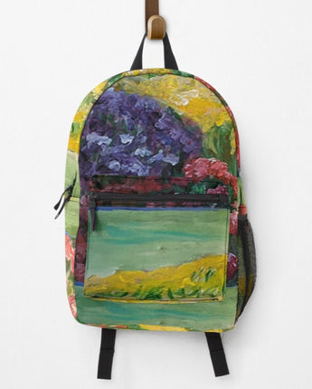 College Backpack|   Vacation Bag |  Book Bag | Colorful | Overnight Bag | canvas backpack | Camping Backpack | oversized Travel Bag